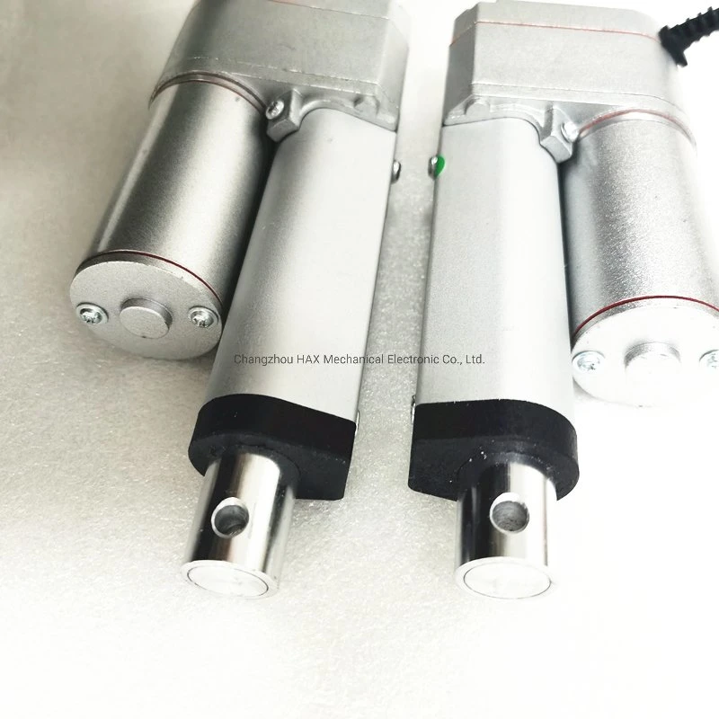 24V Brushed DC Planetary Gear Motor Wheelbarrow Linear Actuator with Potentiometer Feedback