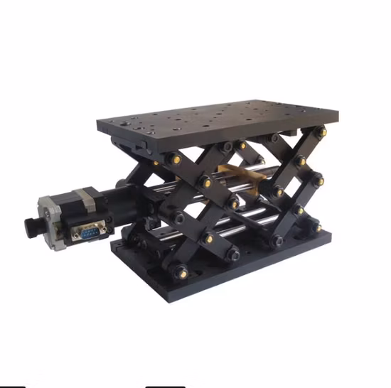 Cric de laboratoire motorisé de précision, étape de traduction verticale motorisée Lsds